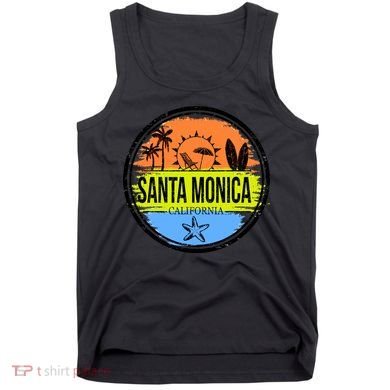 Santa Monica California Tank Top
