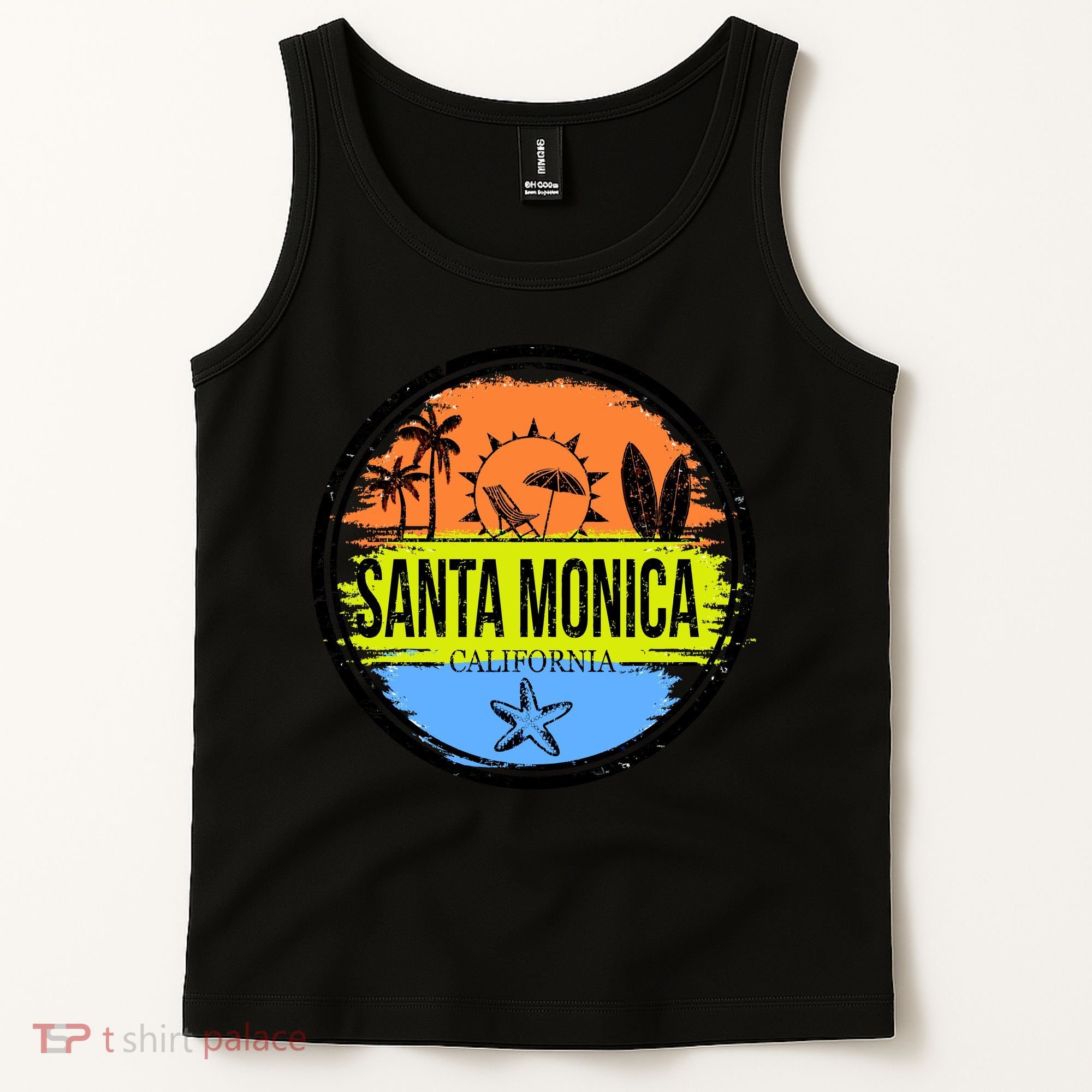 Santa Monica California Tank Top