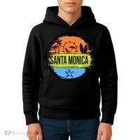 Santa Monica California Kids Hoodie thumb 4
