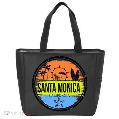 Santa Monica California Tote Bag