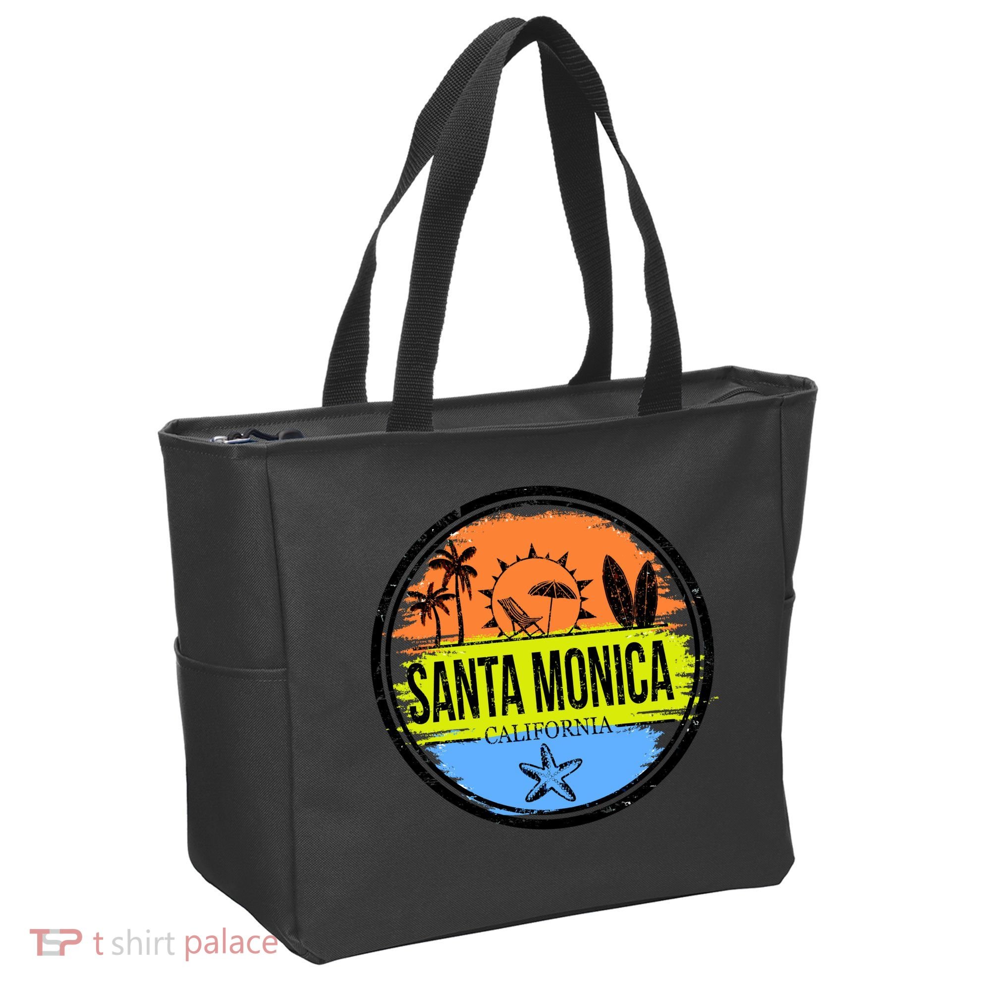 Santa Monica California Tote Bag