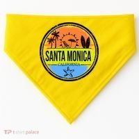 Santa Monica California USA-Made Doggie Bandana thumb 0