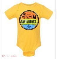 Santa Monica California Baby Bodysuit thumb 0