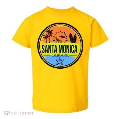 Santa Monica California Toddler T-Shirt