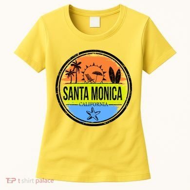 Santa Monica California Women's T-Shirt