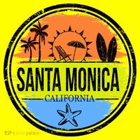 Santa Monica California Women's T-Shirt thumb 6