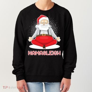 Santa Namasleigh Women's Sweatshirt