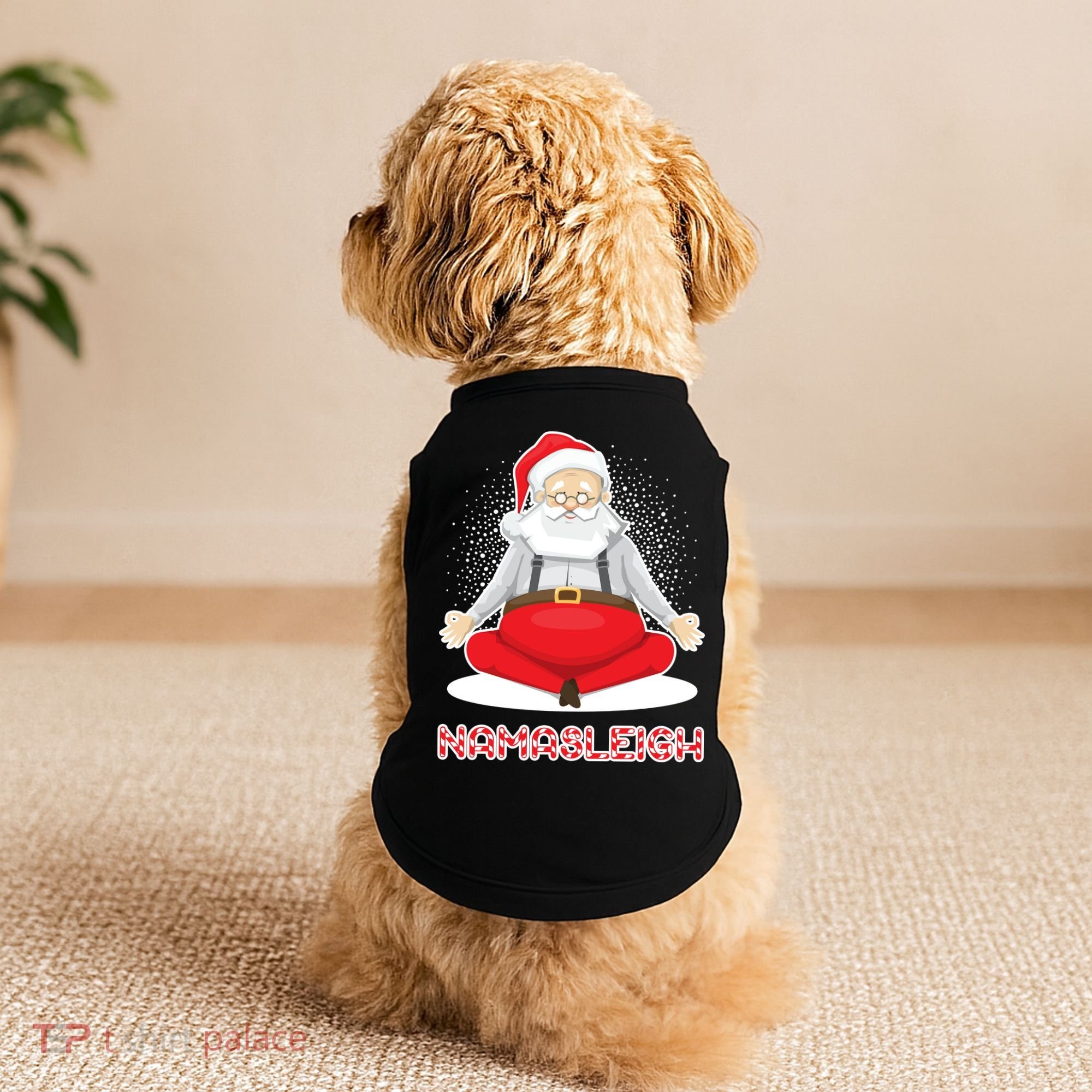 Santa Namasleigh Doggie Tank