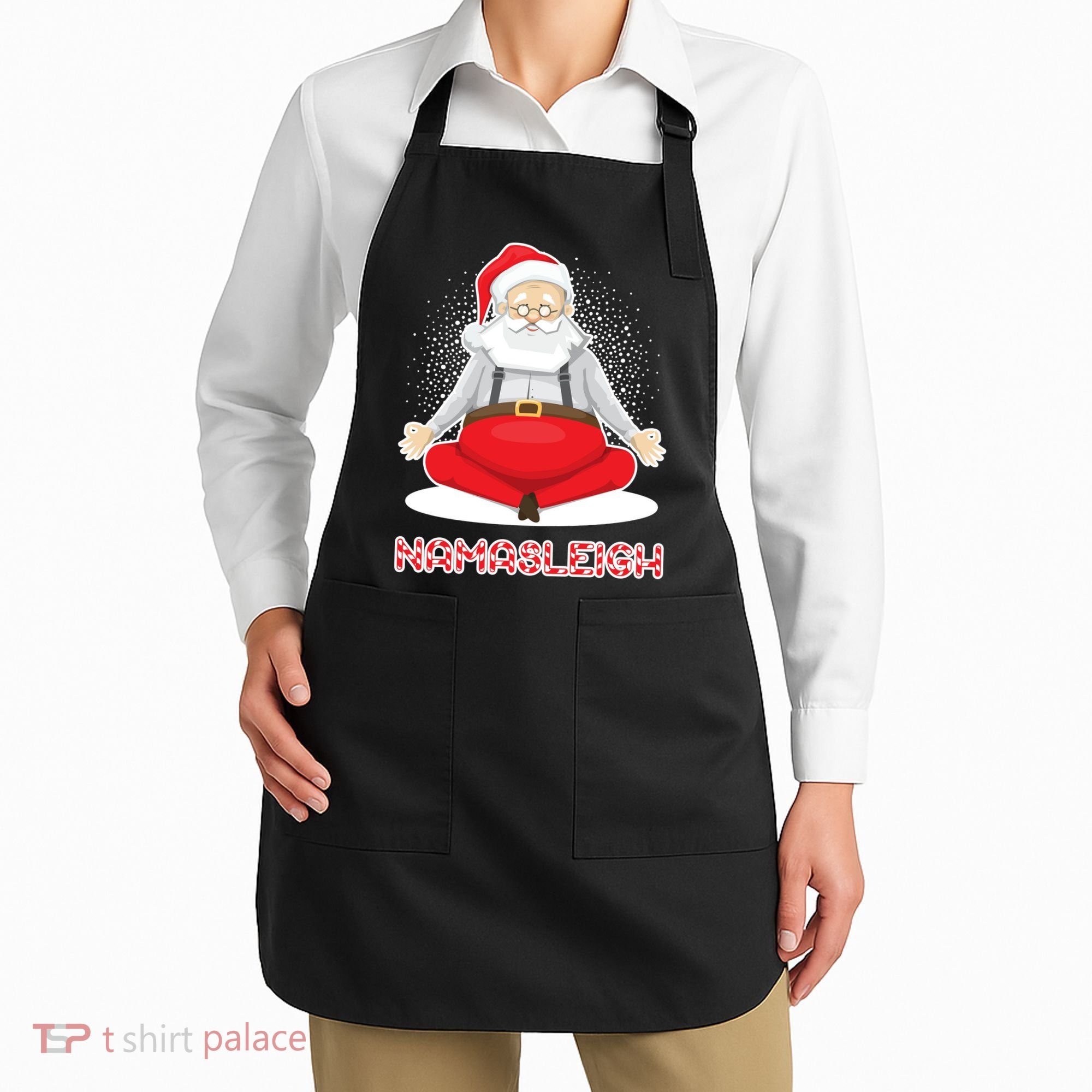 Santa Namasleigh Apron