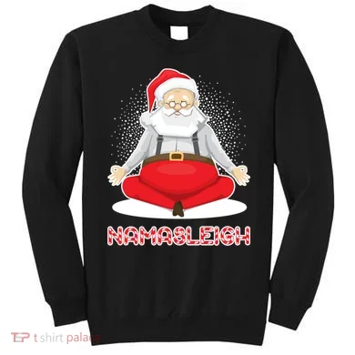 Santa Namasleigh Sweatshirt