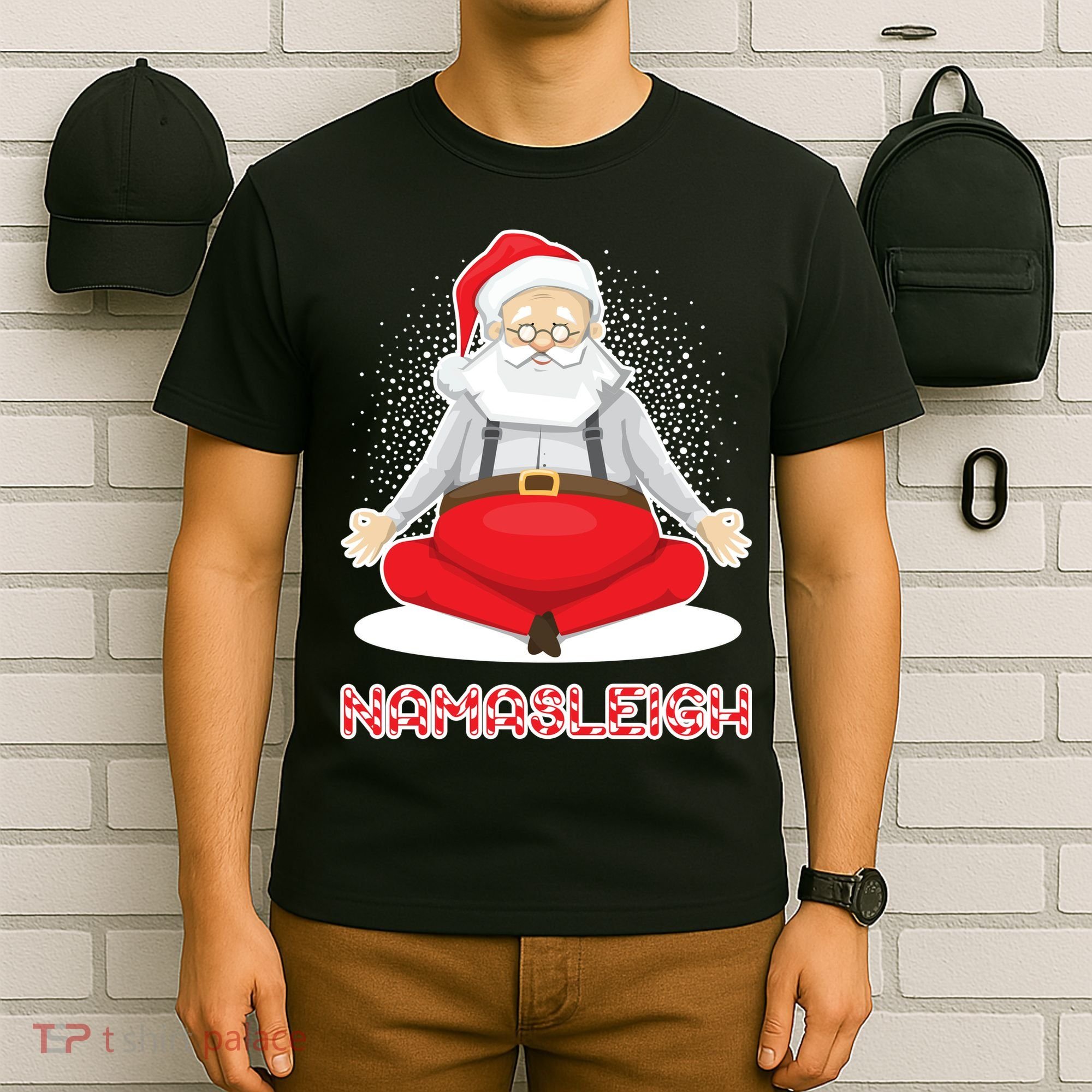 Santa Namasleigh T-Shirt