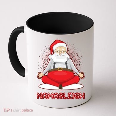 Santa Namasleigh Coffee Mug