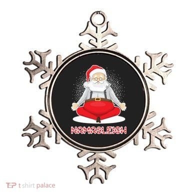 Santa Namasleigh Ornament