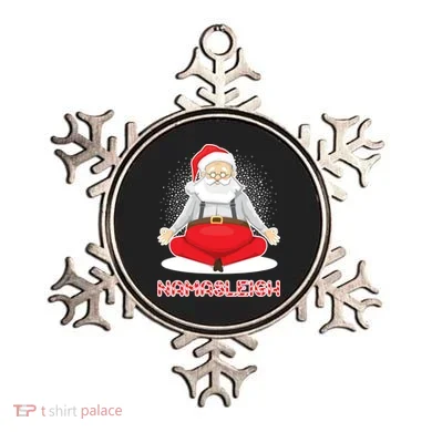 Santa Namasleigh Ornament