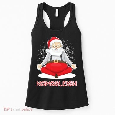 Santa Namasleigh Women's Tank Top