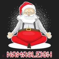 Santa Namasleigh Golf Towel thumb 3