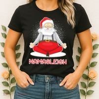Santa Namasleigh Women's T-Shirt thumb 2