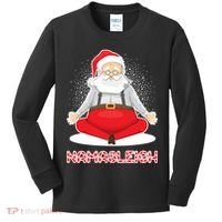 Santa Namasleigh Kids Long Sleeve Shirt thumb 0