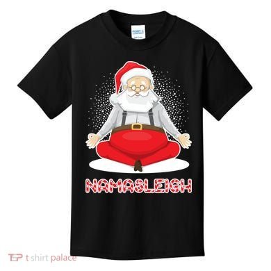 Santa Namasleigh Kids T-Shirt