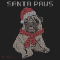 Santa Paws Pug Women's Sweatshirt thumb 2