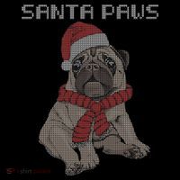 Santa Paws Pug Apron thumb 3