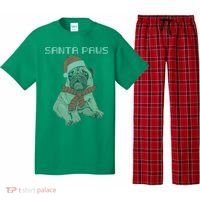 Santa Paws Pug Pajama Set thumb 0
