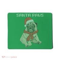 Santa Paws Pug Mousepad thumb 0