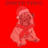 Santa Paws Pug Santa Hat thumb 1