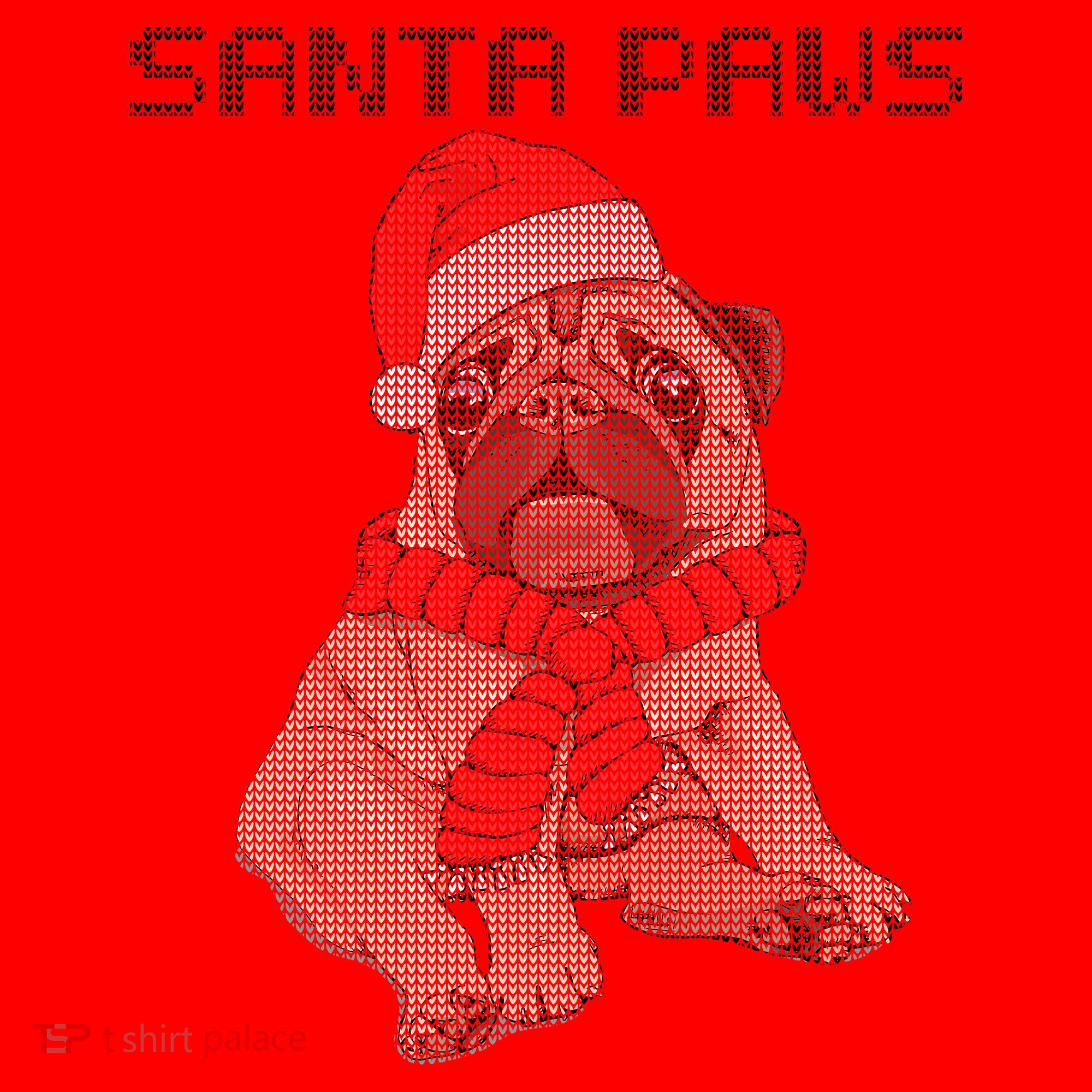 Santa Paws Pug Santa Hat