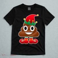 Santa Poop Emoji Christmas T-Shirt thumb 5