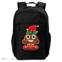 Santa Poop Emoji Christmas Backpack thumb 0