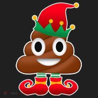 Santa Poop Emoji Christmas Beanie thumb 2