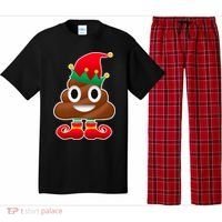 Santa Poop Emoji Christmas Pajama Set thumb 0