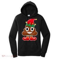 Santa Poop Emoji Christmas Women's Hoodie thumb 0
