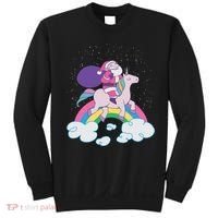 Santa Riding Unicorn Sweatshirt thumb 0