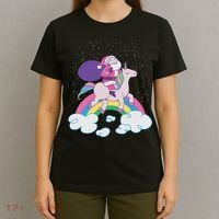 Santa Riding Unicorn T-Shirt thumb 4