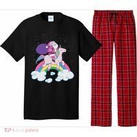 Santa Riding Unicorn Pajama Set thumb 0