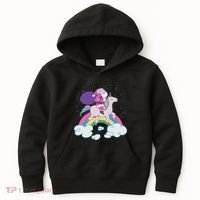 Santa Riding Unicorn Kids Hoodie thumb 0