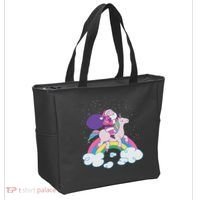 Santa Riding Unicorn Tote Bag thumb 2