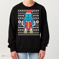 Santa Robot Ugly Christmas Women's Sweatshirt thumb 0