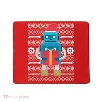 Santa Robot Ugly Christmas Mousepad thumb 0
