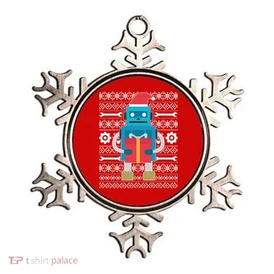 Santa Robot Ugly Christmas Ornament