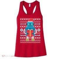 Santa Robot Ugly Christmas Women's Tank Top thumb 0