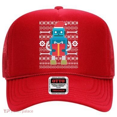 Santa Robot Ugly Christmas Hat