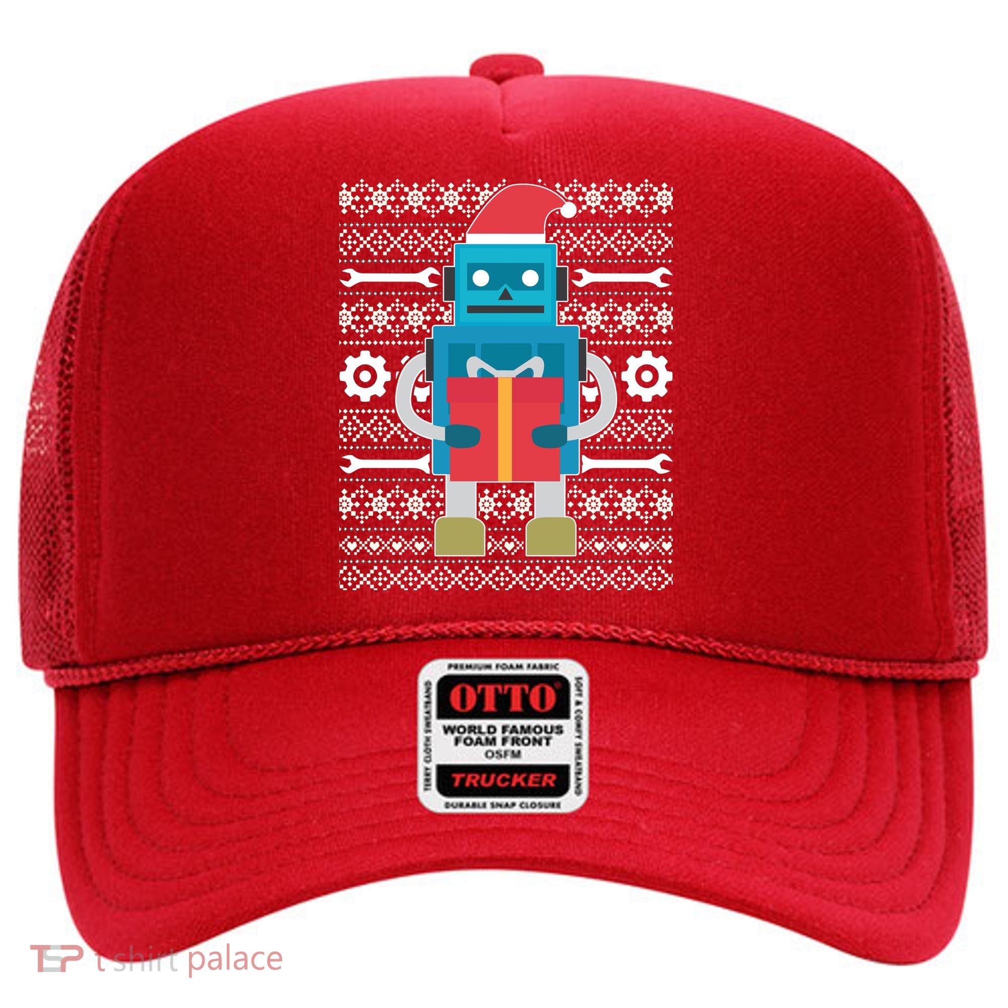 Santa Robot Ugly Christmas Hat