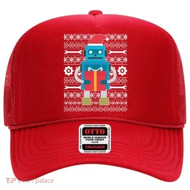 Santa Robot Ugly Christmas Hat