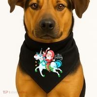 Santa Rocker Unicorn USA-Made Doggie Bandana thumb 1