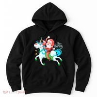 Santa Rocker Unicorn Hoodie thumb 0
