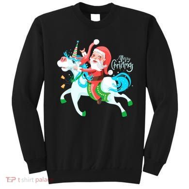 Santa Rocker Unicorn Sweatshirt