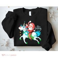 Santa Rocker Unicorn Sweatshirt thumb 2